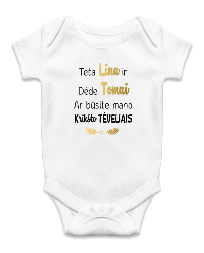 ar būsite mano krikšto tėveliais